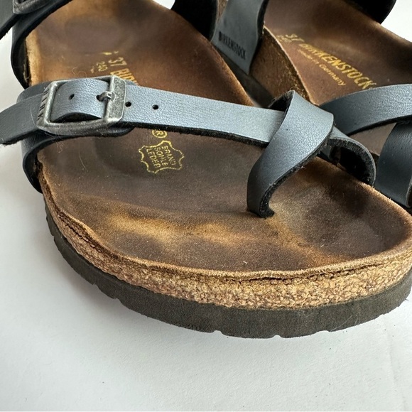 Birkenstock Mayari Metallic Blue Sandals Women's Size 6 or Men's Size 4 Shoes 37 - Picture 9 of 12